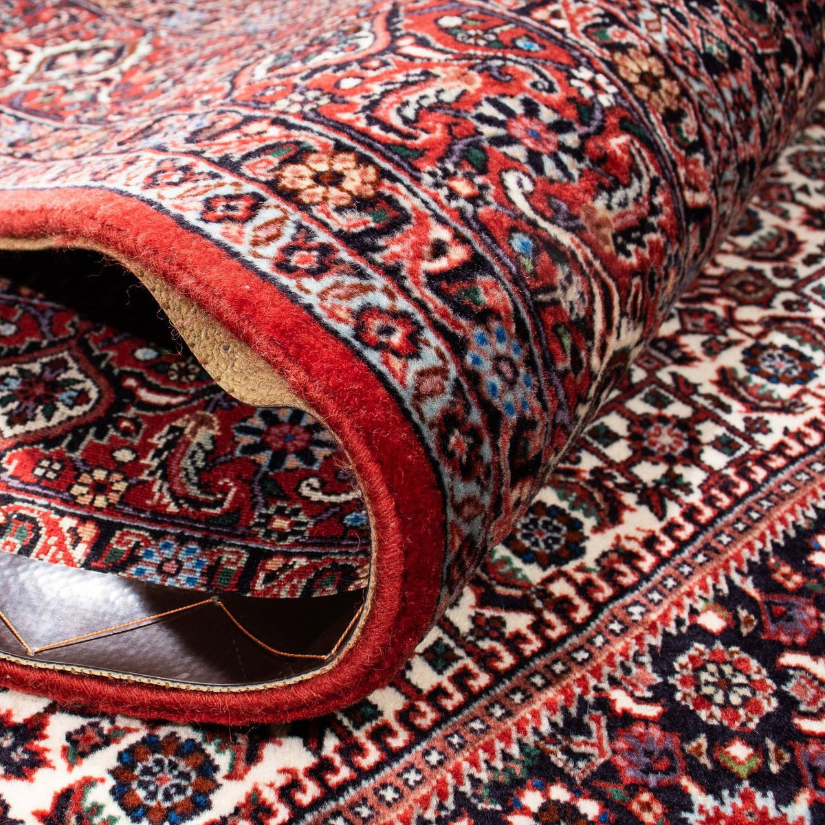 Perser Rug - Bidjar - 241 x 170 cm - dark red