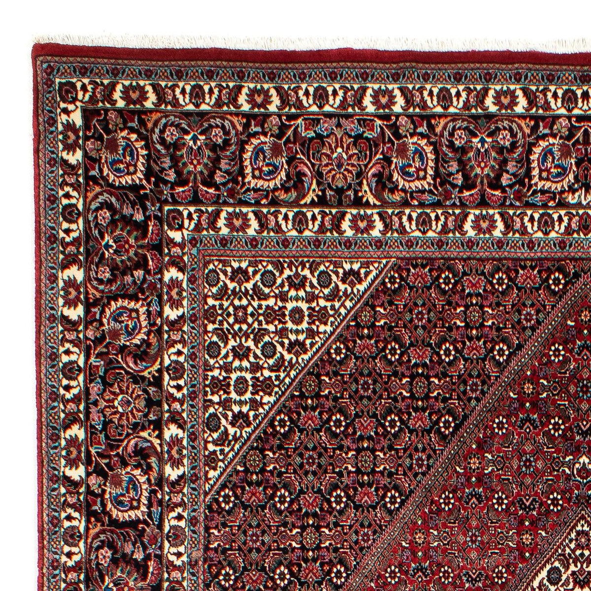Perser Rug - Bidjar - 305 x 203 cm - dark red