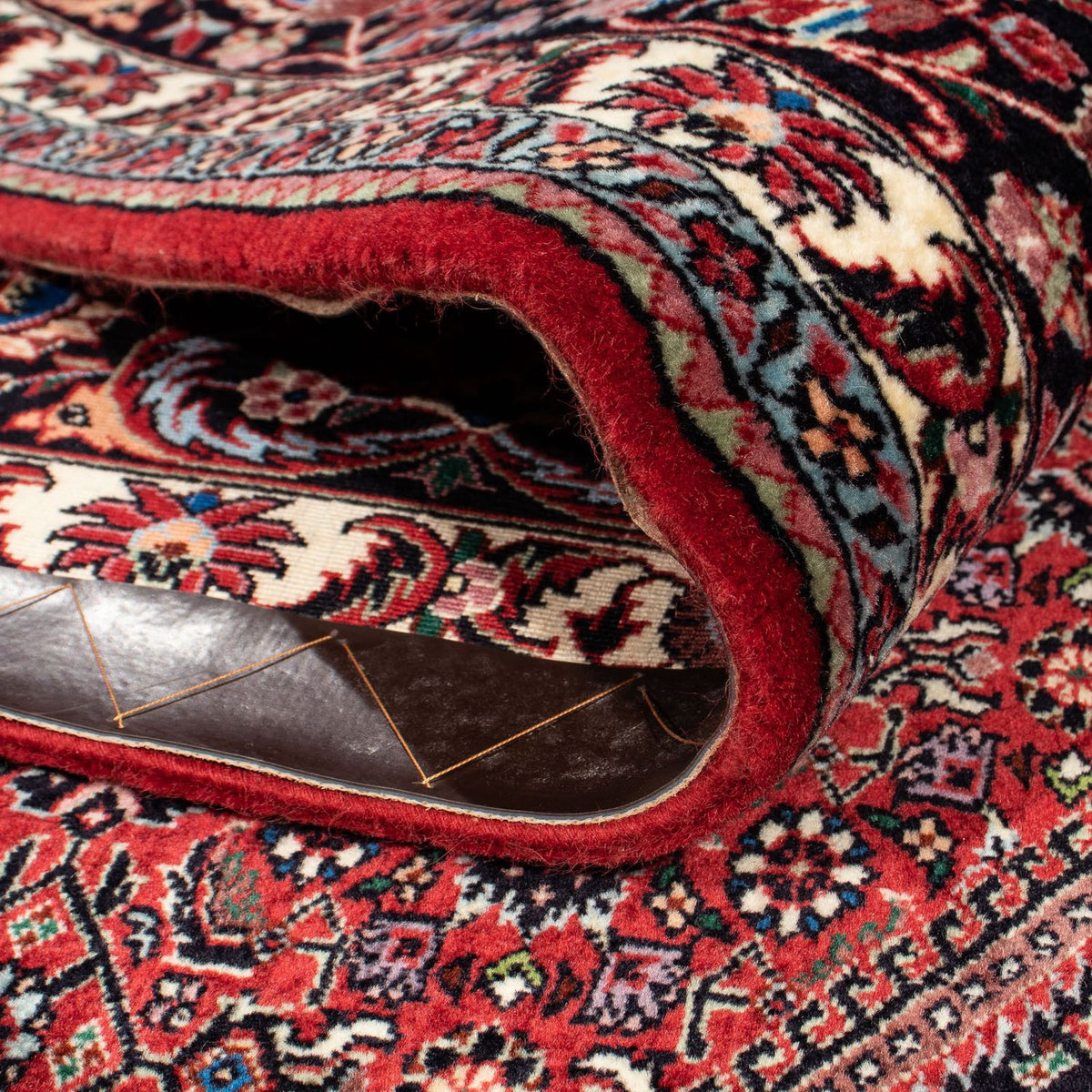 Perser Rug - Bidjar - 305 x 203 cm - dark red