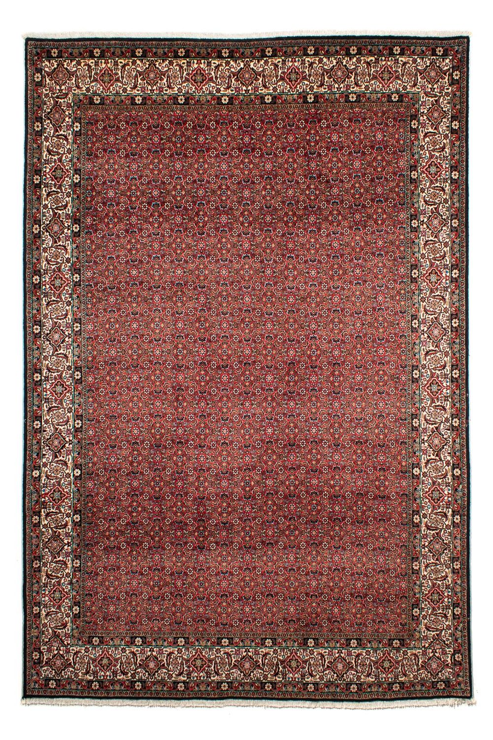 Perser Rug - Bidjar - 307 x 208 cm - dark red