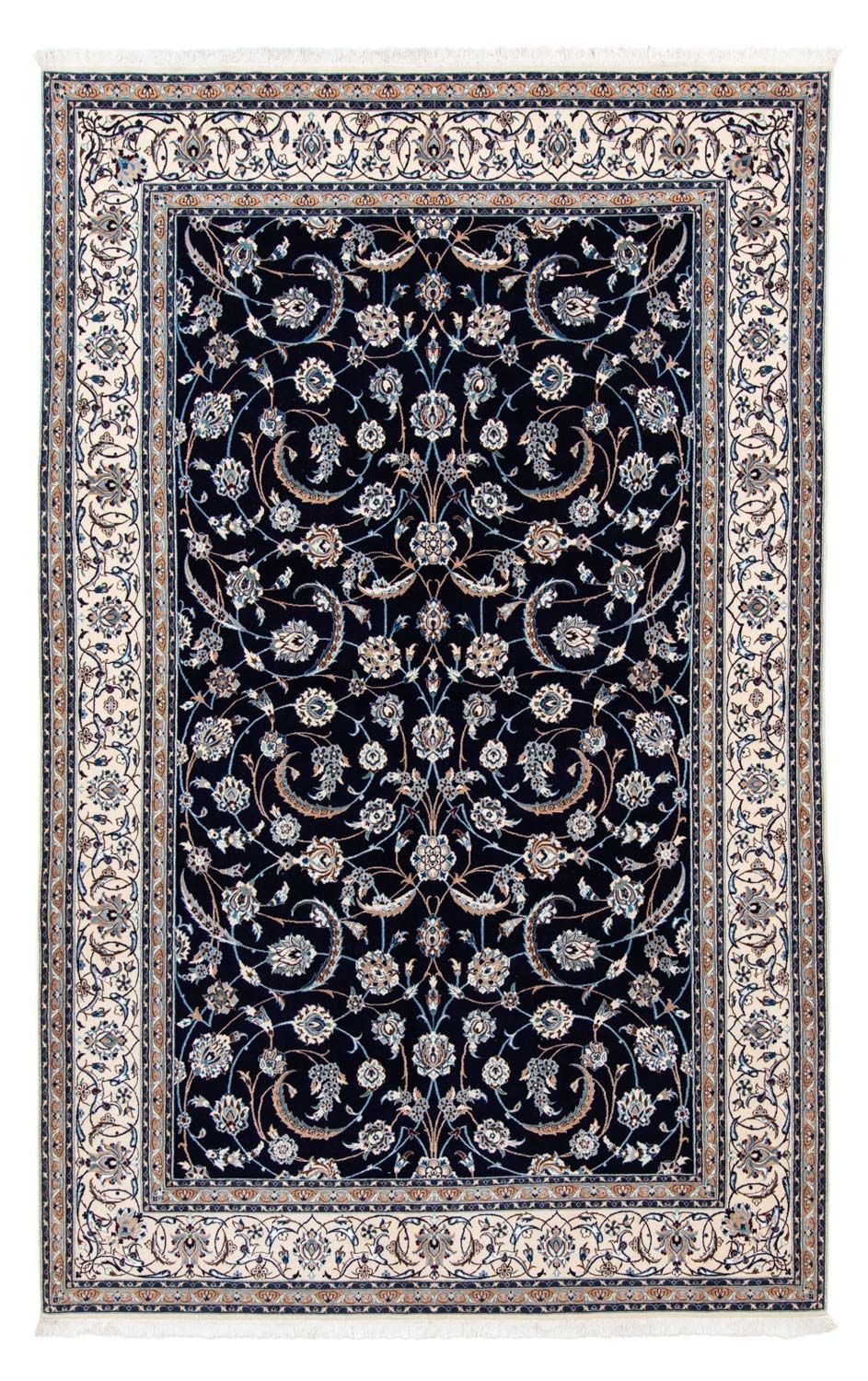 Perser Rug - Nain - Royal - 308 x 208 cm - black