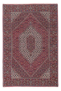 Perser Rug - Bidjar - 206 x 132 cm - dark red