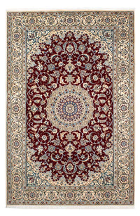 Perser Rug - Nain - Royal - 242 x 155 cm - dark red