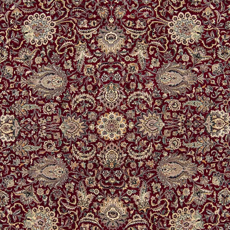 Vintage Rug - 305 x 244 cm - dark red