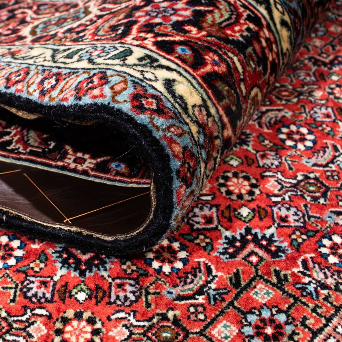 Perser Rug - Bidjar - 252 x 170 cm - dark red