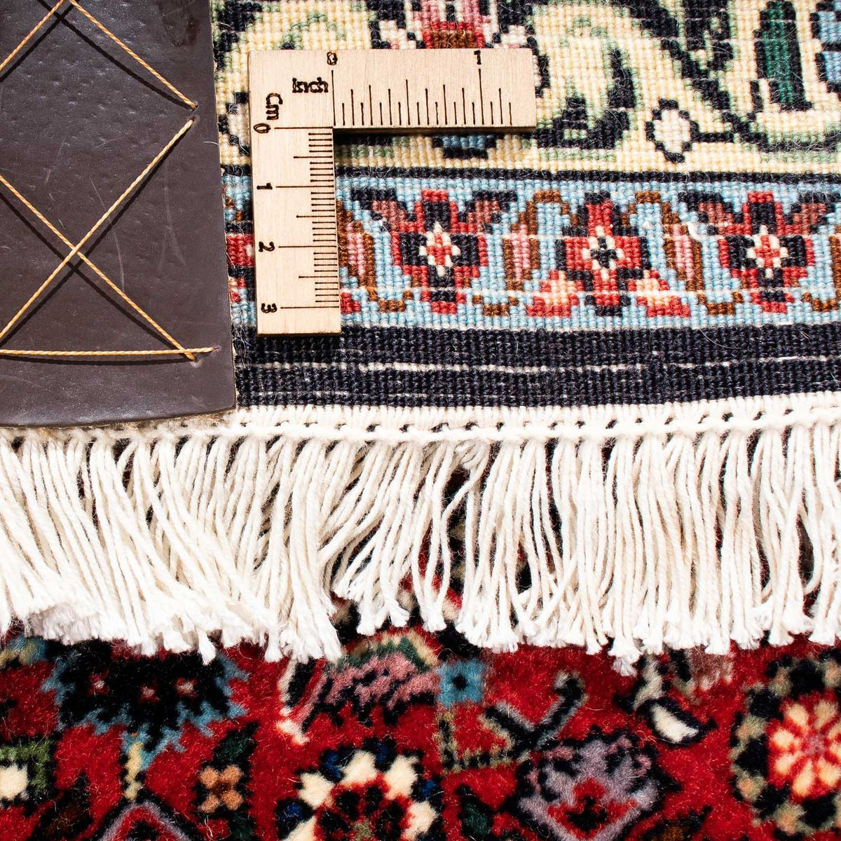 Perser Rug - Bidjar - 252 x 170 cm - dark red