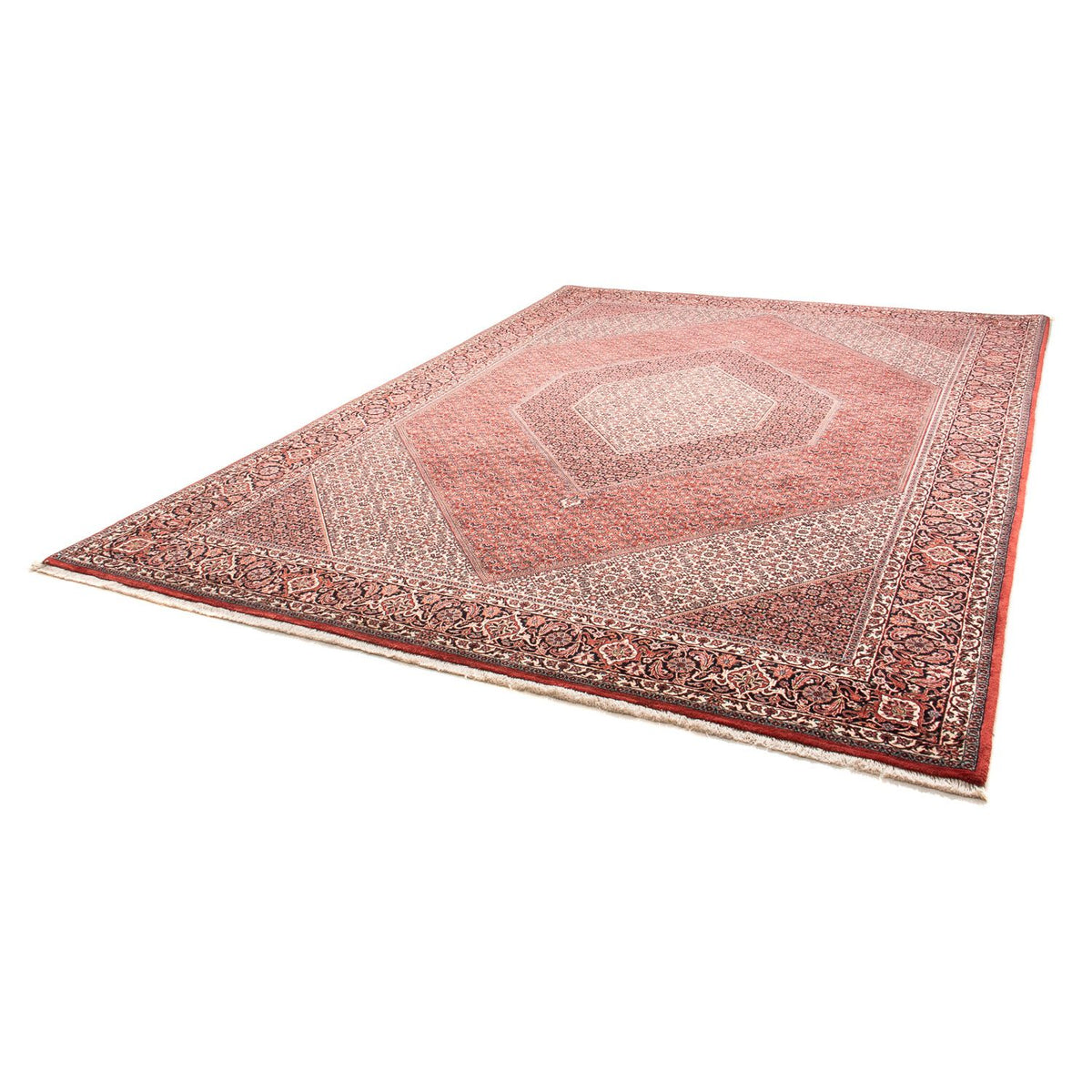 Perser Rug - Bidjar - 355 x 248 cm - light red
