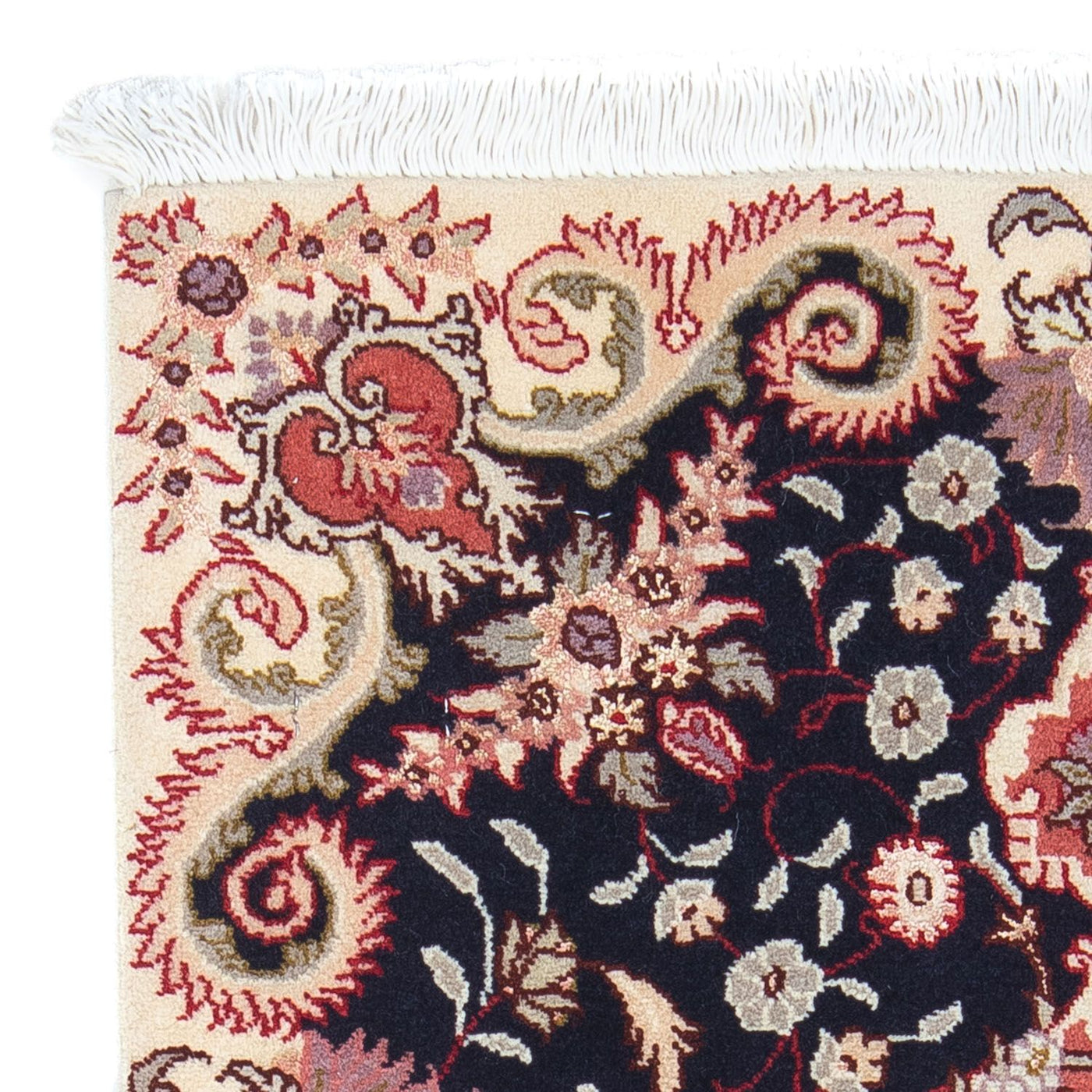 Tabriz - 50 Raj Rug 90x61cm - Persian Rugs