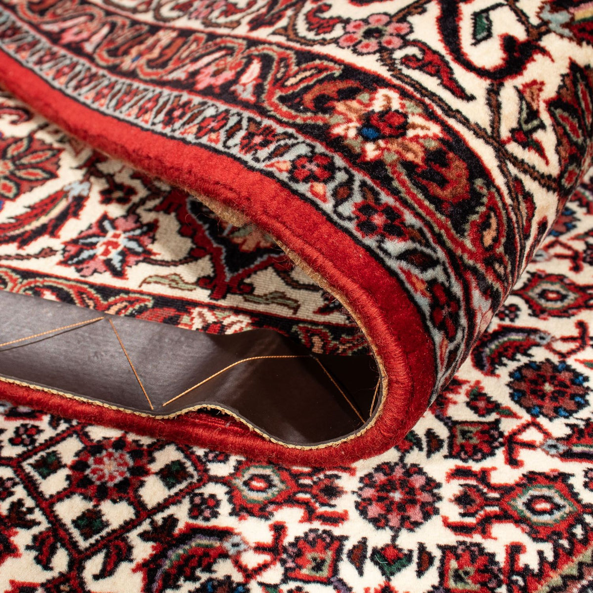 Perser Rug - Bidjar - 302 x 203 cm - dark red