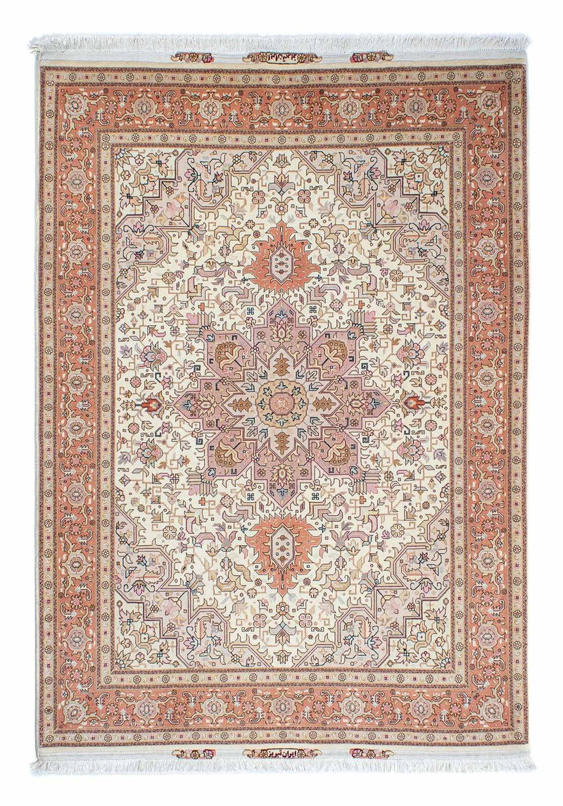 Perser Rug - Tabriz - Royal - 214 x 154 cm - beige