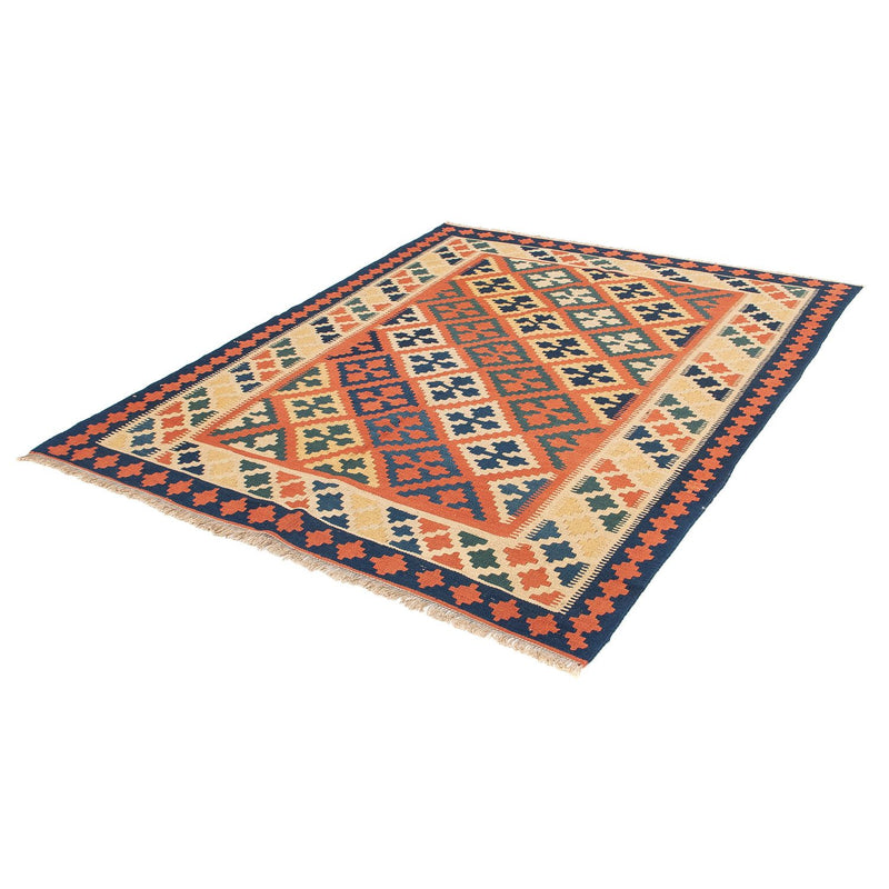 Kelim Rug - Oriental - 200 x 154 cm - brown