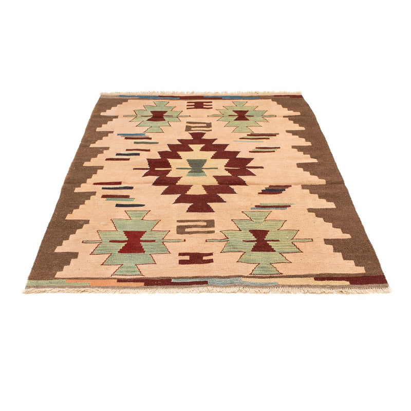 Kelim Rug - Oriental - 158 x 120 cm - light brown