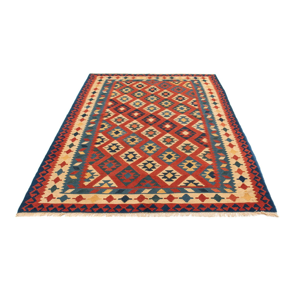 Kelim Rug - Oriental - 221 x 152 cm - multicolored