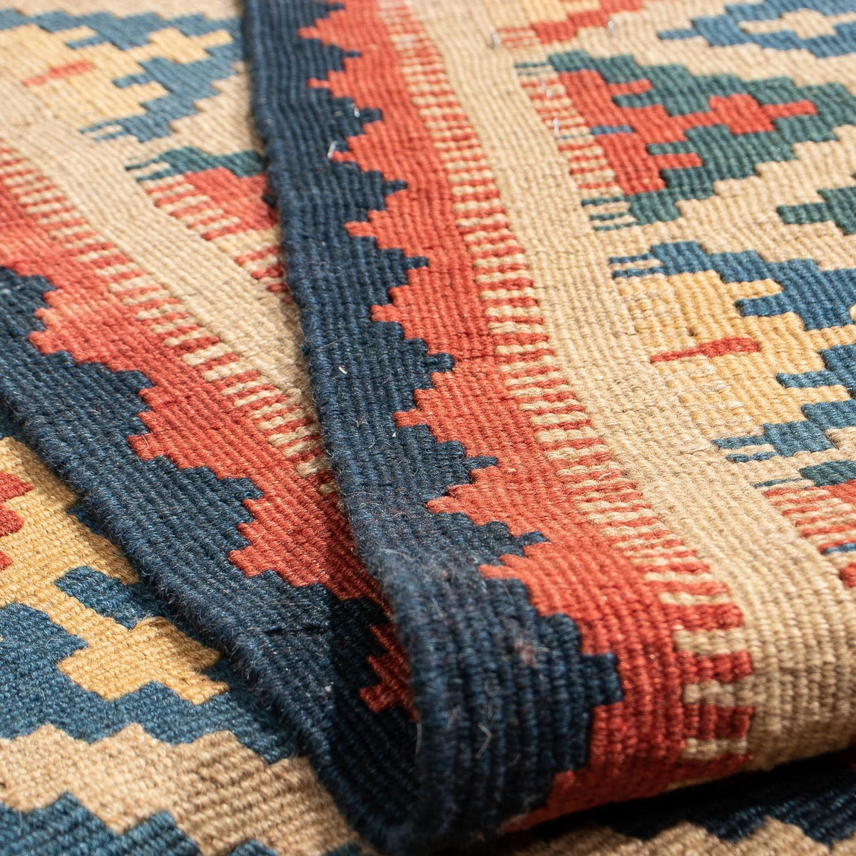 Kelim Rug - Oriental - 203 x 158 cm - multicolored