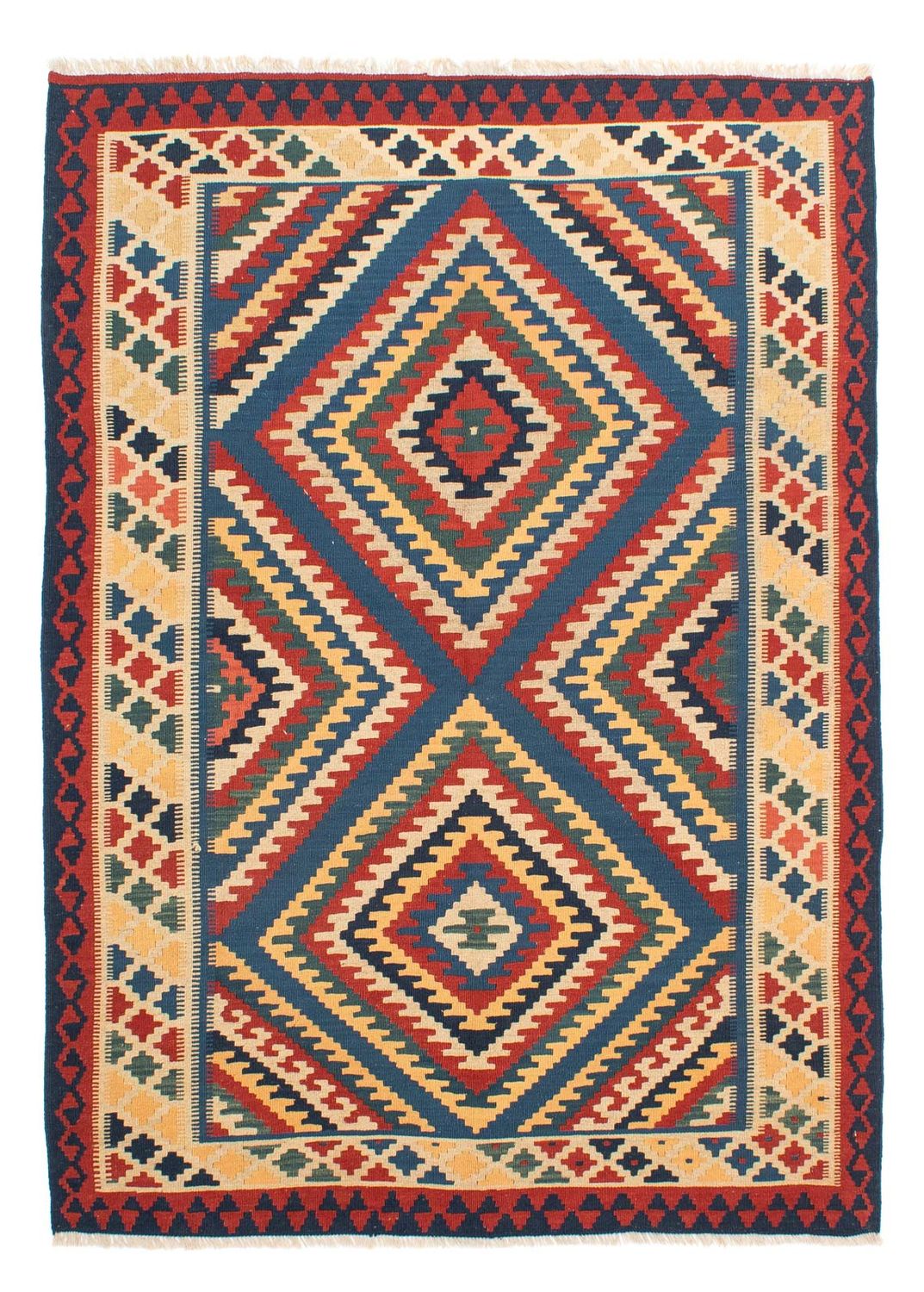 Kelim Rug - Oriental - 217 x 153 cm - multicolored