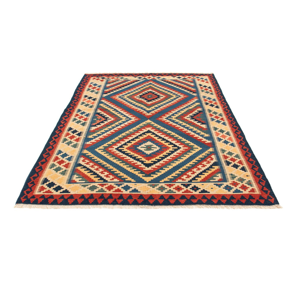 Kelim Rug - Oriental - 217 x 153 cm - multicolored