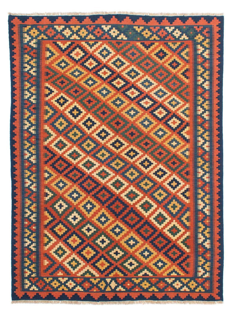 Kelim Rug - Oriental - 202 x 153 cm - multicolored