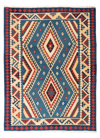 Kelim Rug - Oriental - 193 x 152 cm - blue