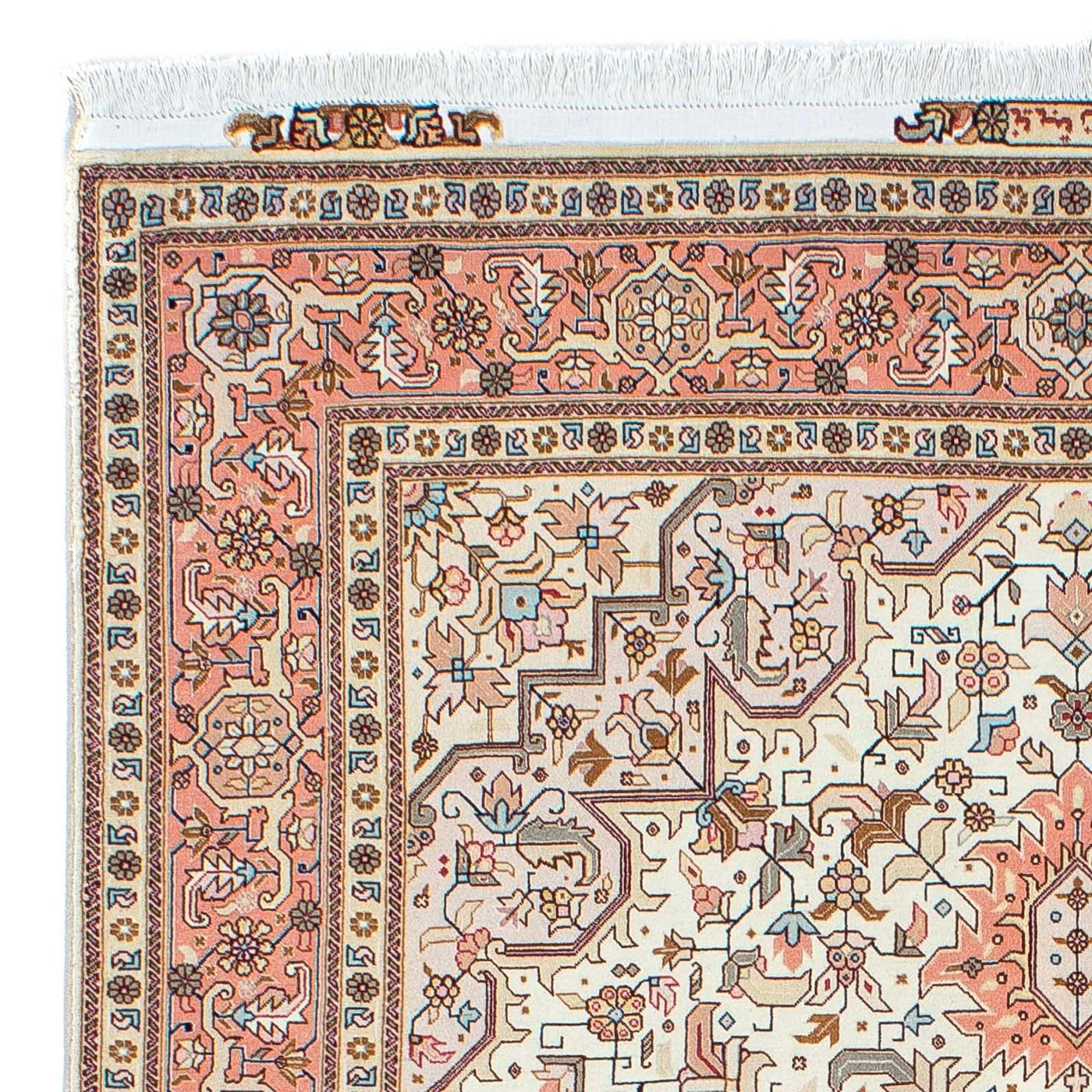 Tabriz - 50 Raj Rug 201x150cm - Persian Rugs