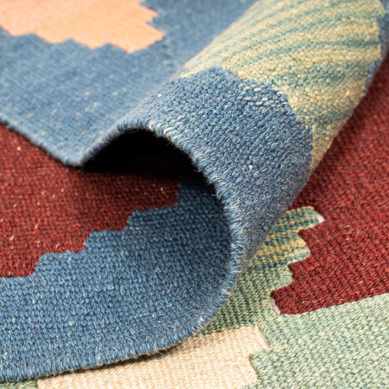 Kelim Rug - Oriental - 265 x 190 cm - dark red