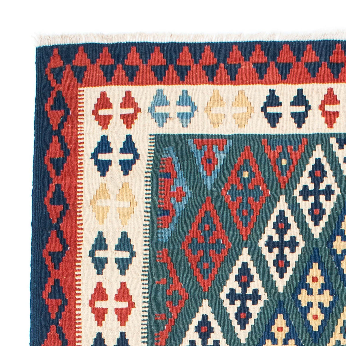Kelim Rug - Oriental - 193 x 131 cm - blue