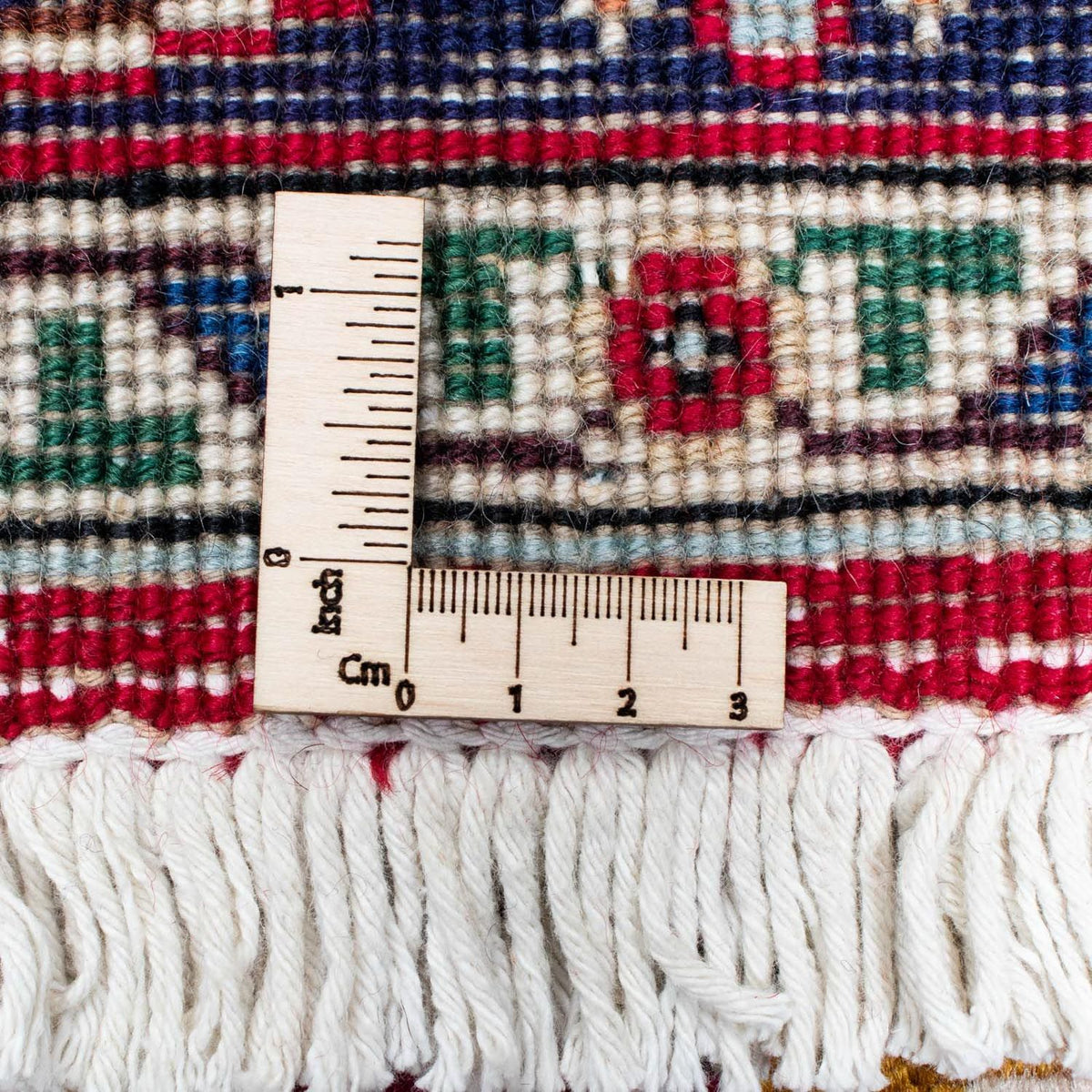 Runner Perser Rug - Tabriz - 400 x 105 cm - red