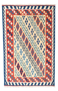 Kelim Rug - Oriental - 206 x 156 cm - beige