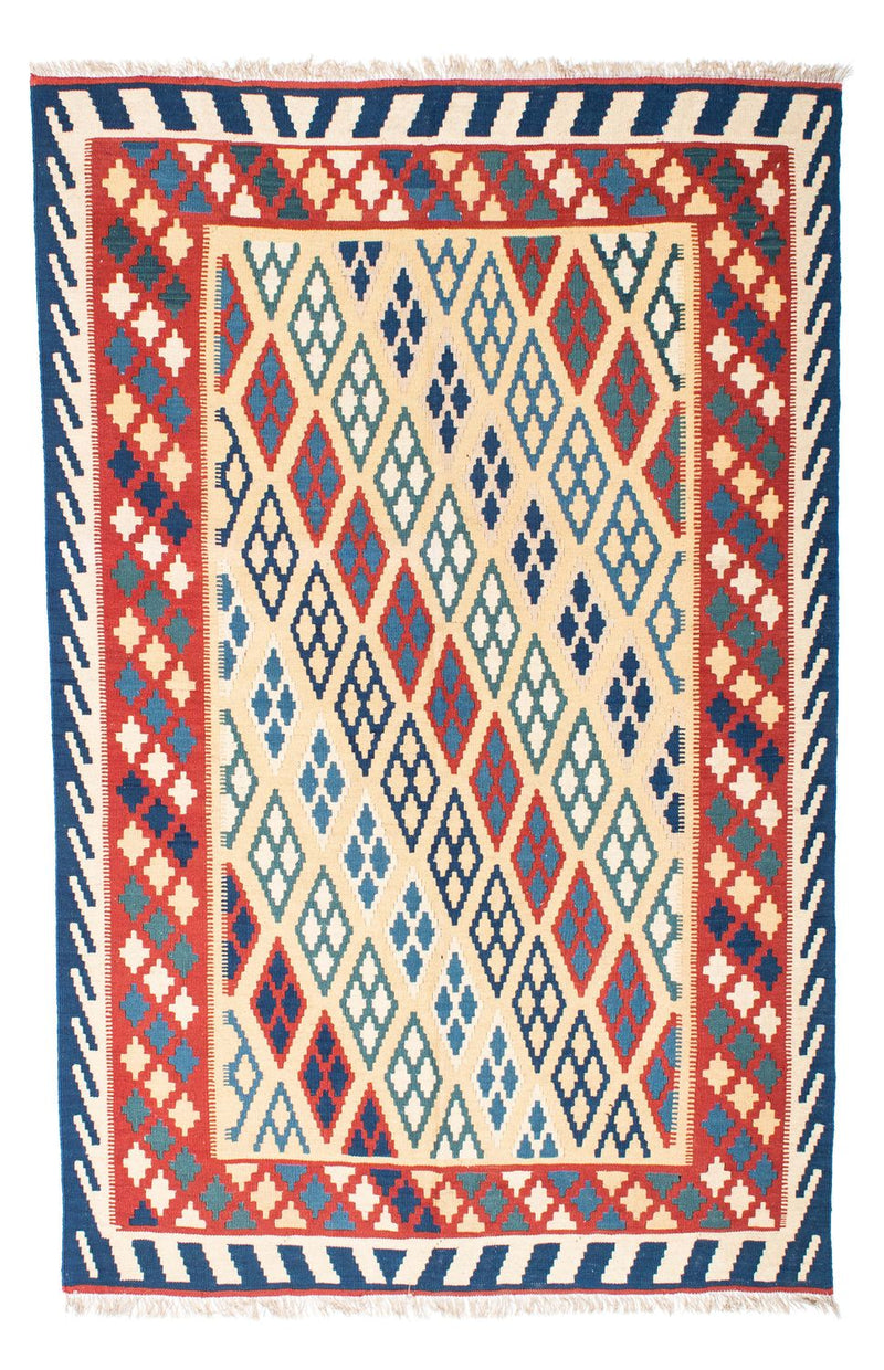 Kelim Rug - Oriental - 206 x 156 cm - beige