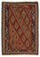 Kelim Rug - Oriental - 213 x 165 cm - dark red