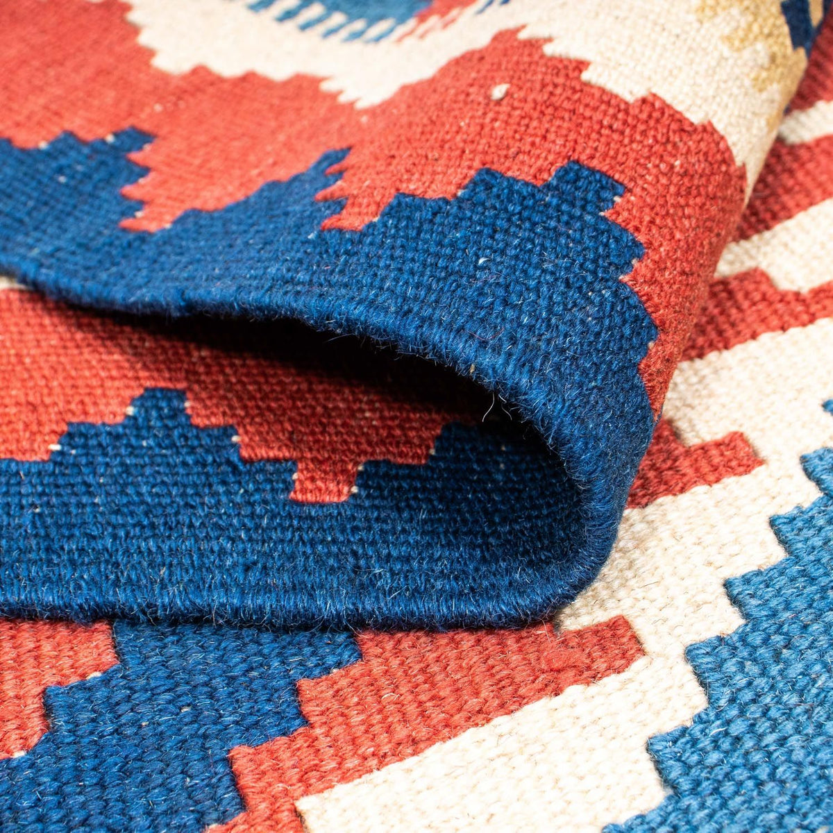 Kelim Rug - Oriental - 213 x 160 cm - red