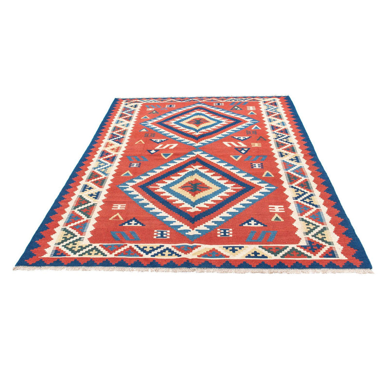 Kelim Rug - Oriental - 213 x 160 cm - red