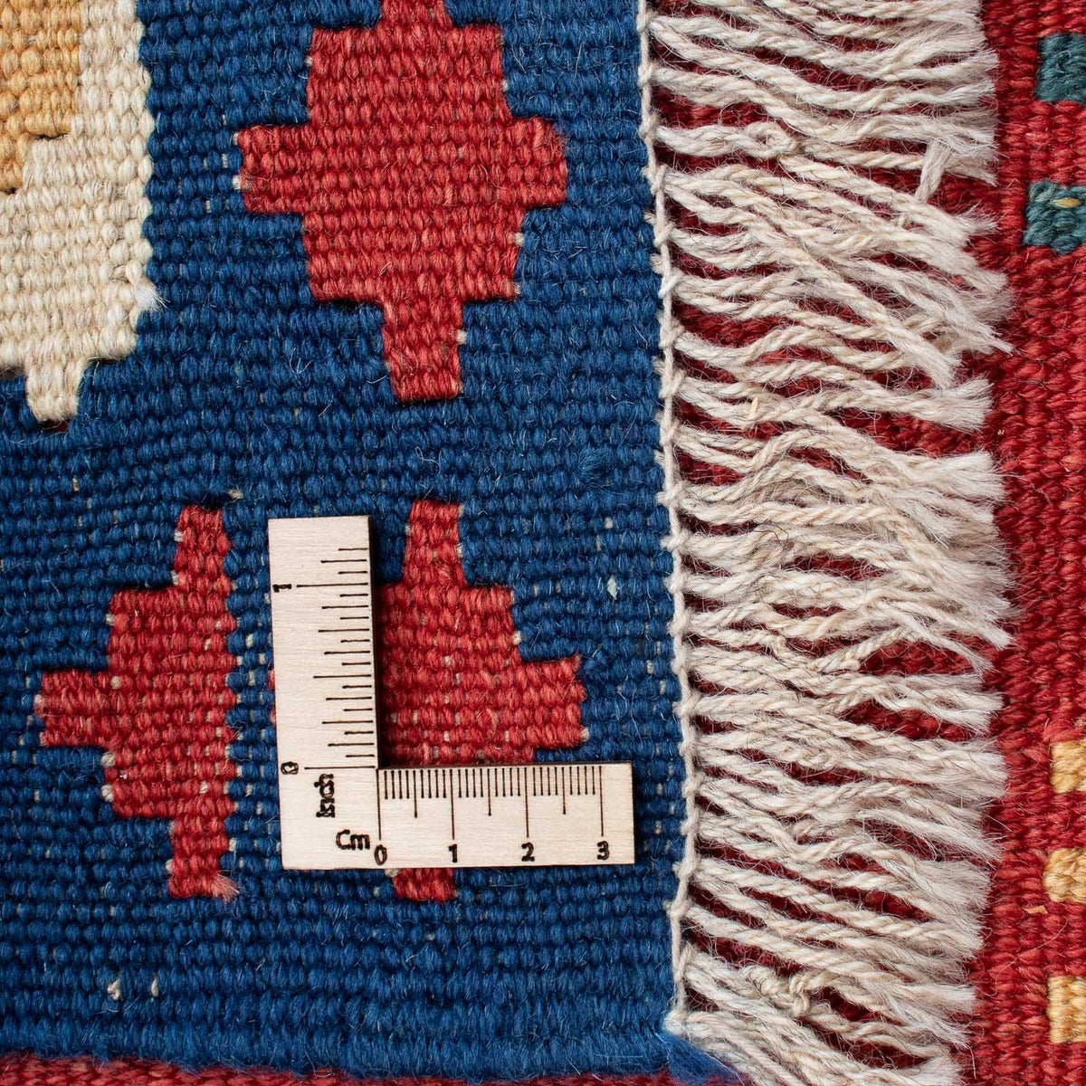 Kelim Rug - Oriental - 222 x 146 cm - dark red