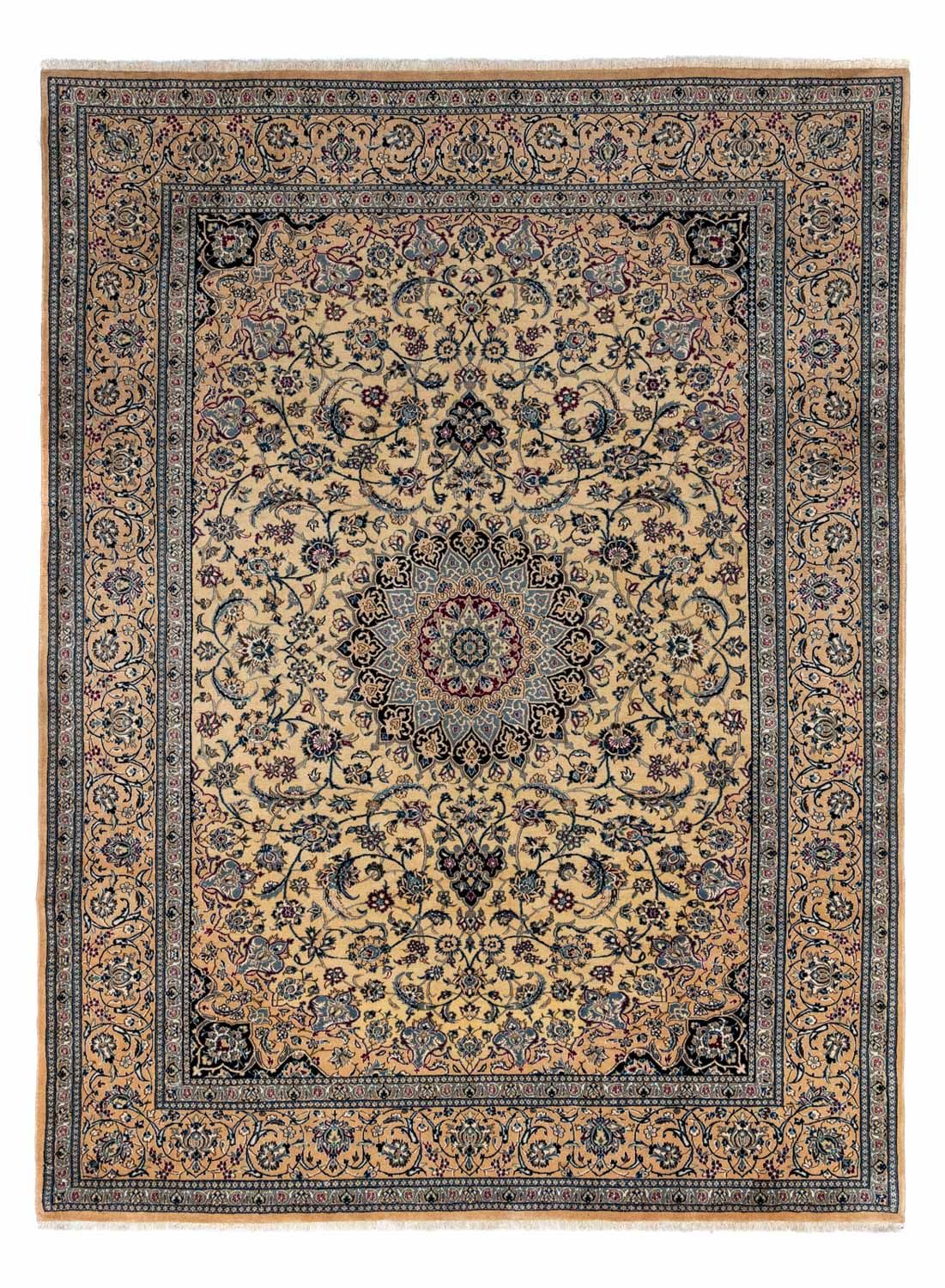 Perser Rug - Nain - Royal - 344 x 245 cm - dark beige