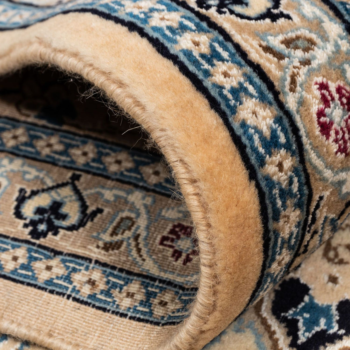 Perser Rug - Nain - Royal - 344 x 245 cm - dark beige