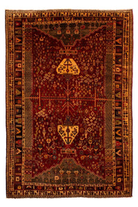 Perser Rug - Nomadic - 290 x 204 cm - dark red