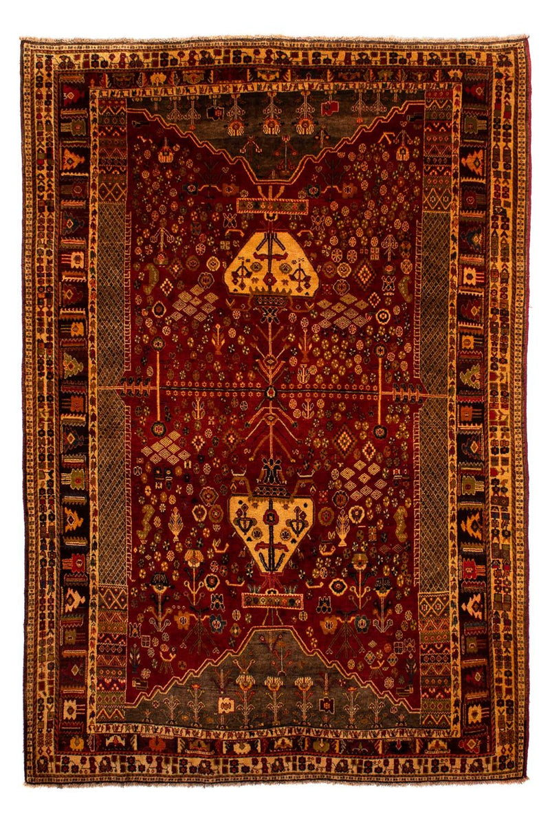 Perser Rug - Nomadic - 290 x 204 cm - dark red