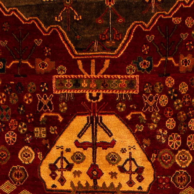 Perser Rug - Nomadic - 290 x 204 cm - dark red