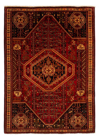 Perser Rug - Nomadic - 290 x 201 cm - dark red