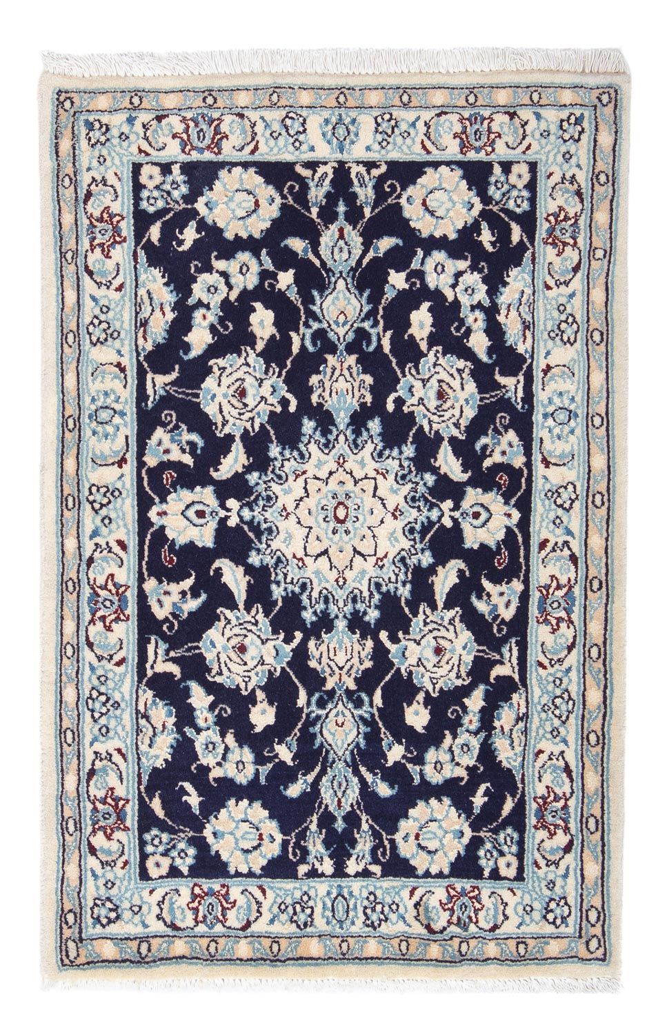 Perser Rug - Nain - Royal - 90 x 58 cm - dark blue
