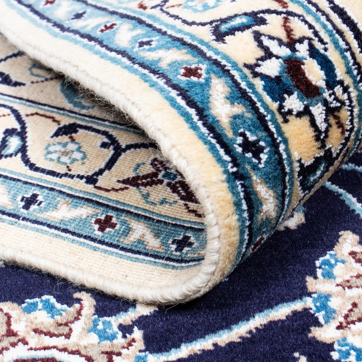 Perser Rug - Nain - Royal - 286 x 198 cm - black