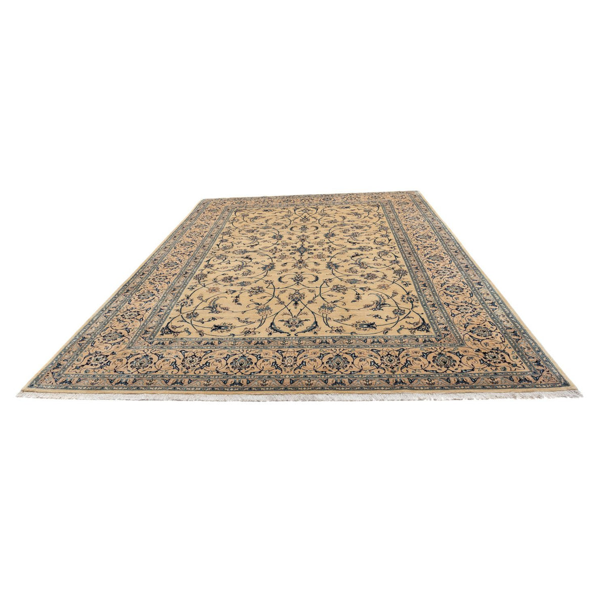 Perser Rug - Nain - Royal - 358 x 247 cm - dark beige