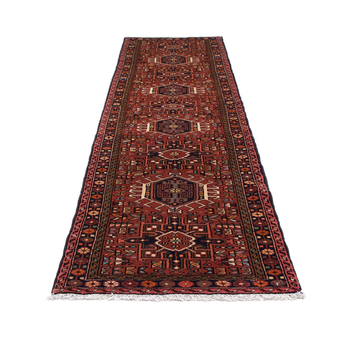 Runner Perser Rug - Nomadic - 297 x 79 cm - dark red