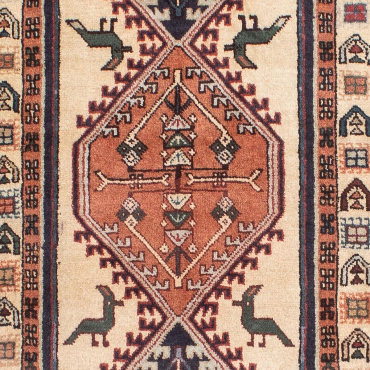 Runner Perser Rug - Nomadic - 296 x 72 cm - beige