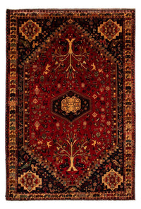 Perser Rug - Nomadic - 310 x 201 cm - dark red