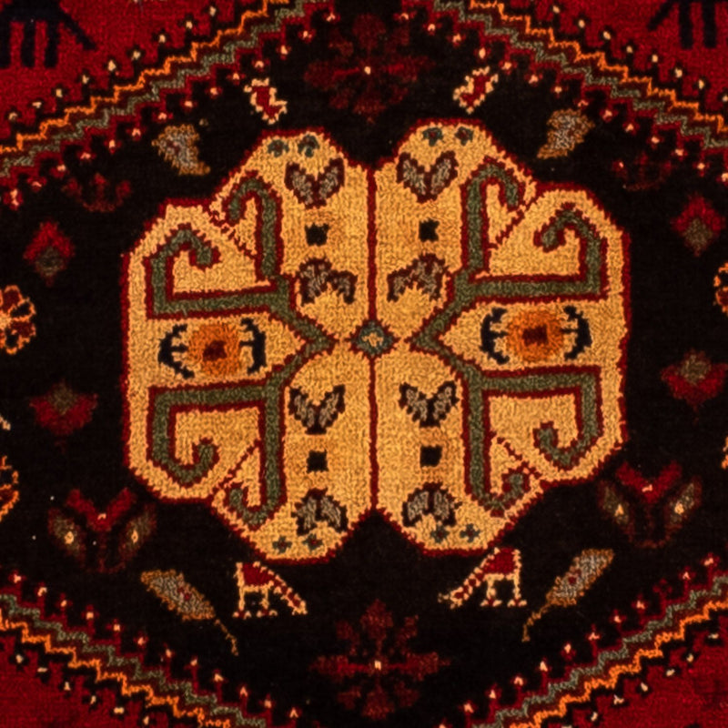 Perser Rug - Nomadic - 310 x 201 cm - dark red