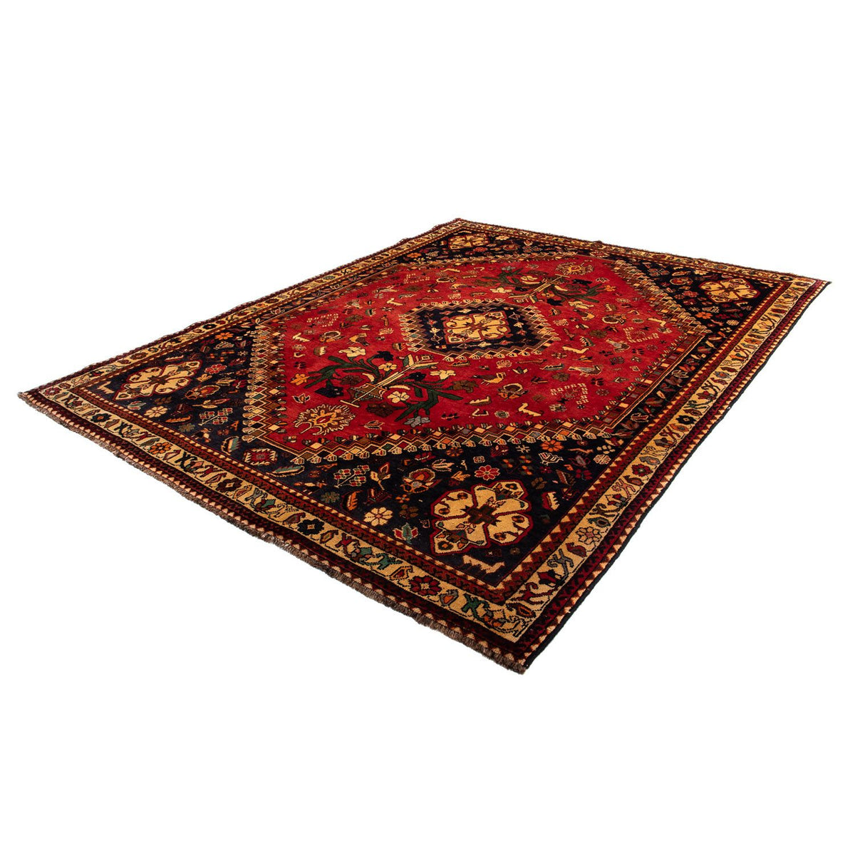 Perser Rug - Nomadic - 302 x 219 cm - dark red