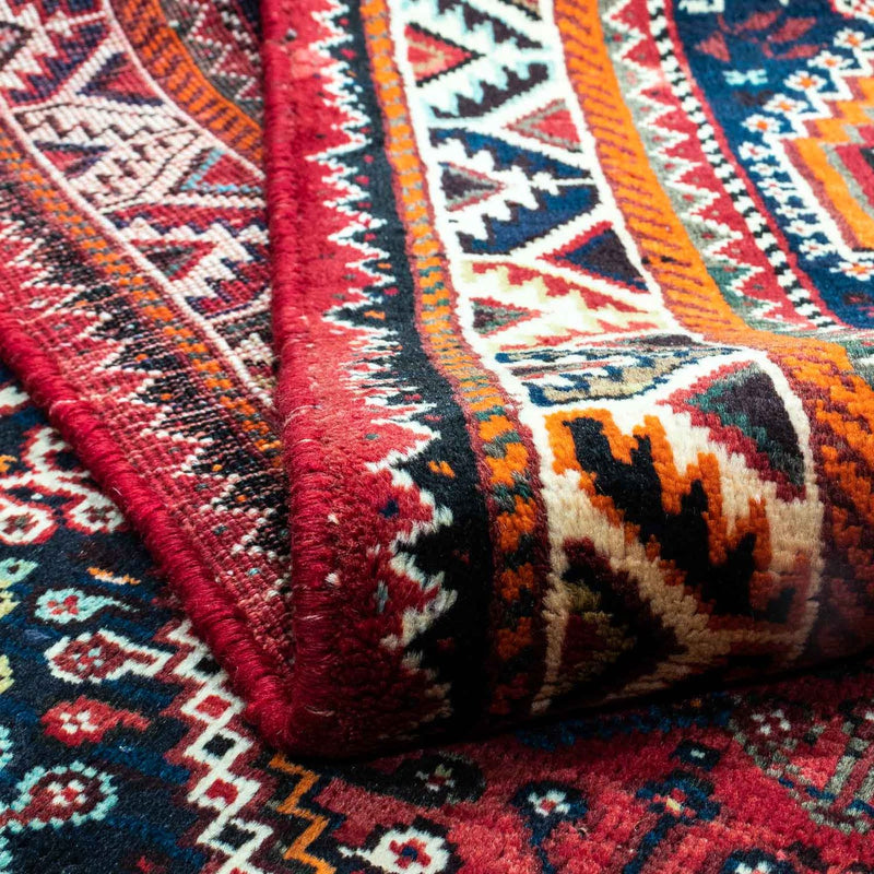 Perser Rug - Nomadic - 251 x 176 cm - dark red