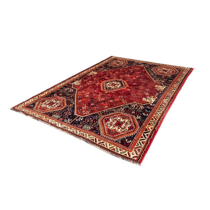 Perser Rug - Nomadic - 251 x 176 cm - dark red