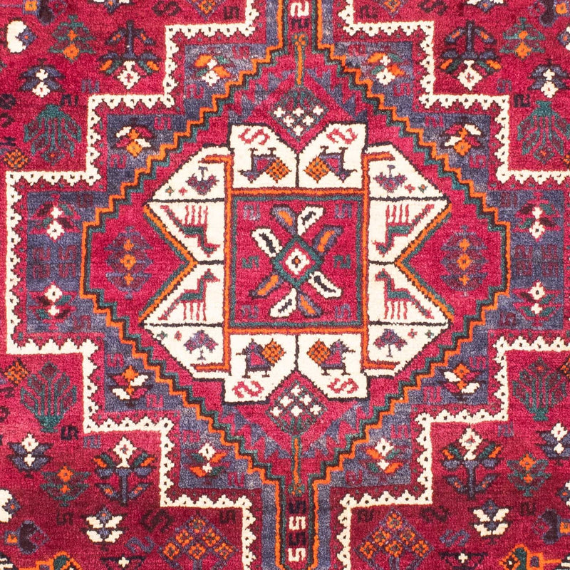 Perser Rug - Nomadic - 153 x 118 cm - dark red