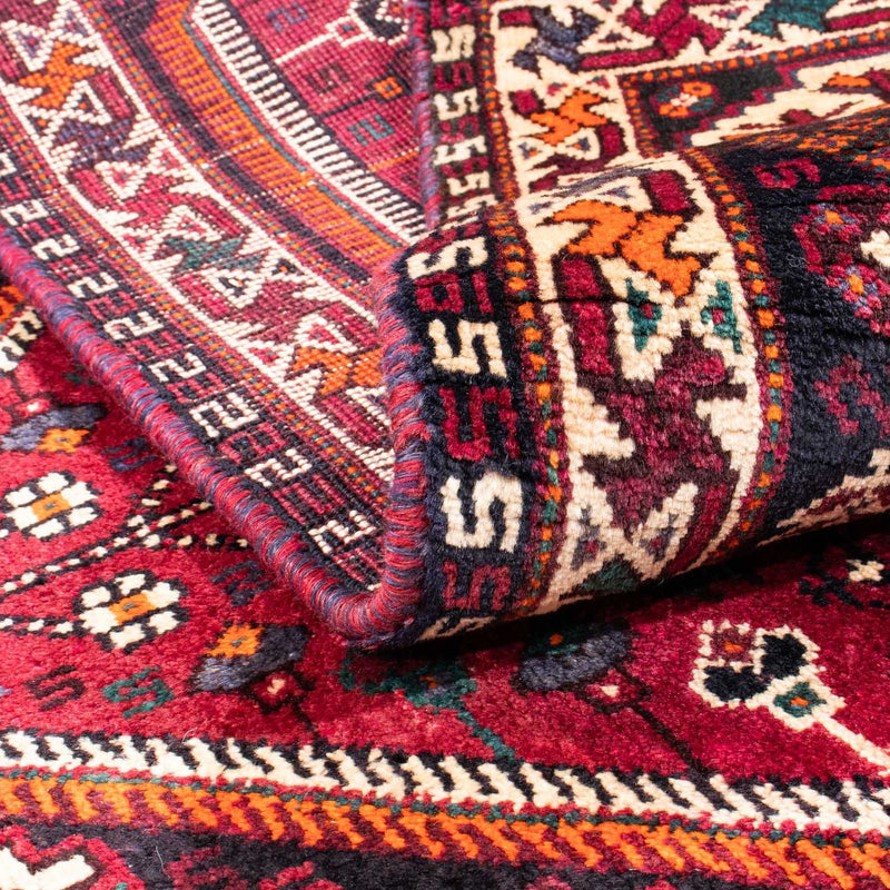 Perser Rug - Nomadic - 153 x 118 cm - dark red